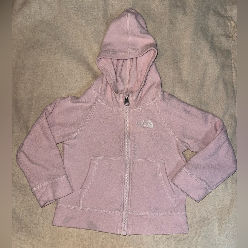 The North Face Light Pink Toddler Fleece